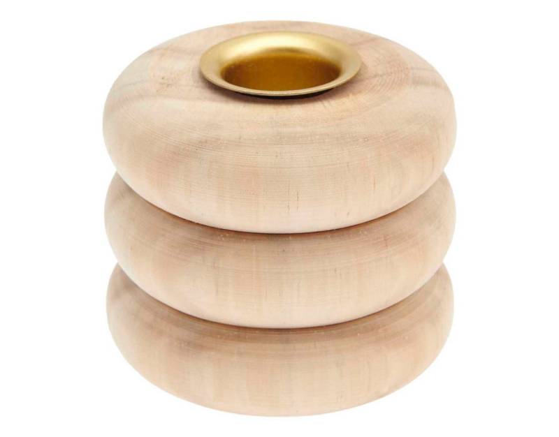 Rico Design Standkerzenhalter Kerzenhalter Ringe, Ø 2,4 cm von Rico Design