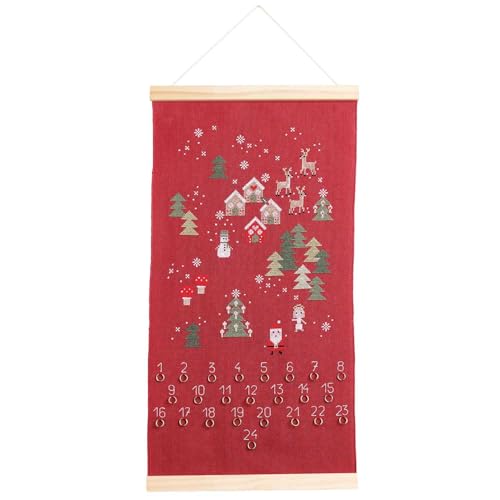 Rico Design Stickpackung Adventskalender, 38 Teile, DIY Kalender zum Sticken und Basteln, kreative Deko für Weihnachten Rico Design Stickpackung Adventskalender, 38 Teile, DIY Kalender zum Sticken und Basteln, kreative Deko für Weihnachten von Rico Design