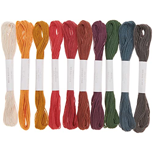 Rico Design Stickgarnset, 10-teilig Earthy von Rico Design