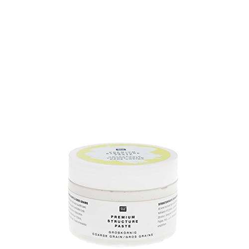 Rico Design Strukturpaste Premium, Grobk?rnig, wei?, 120 ml von Rico Design