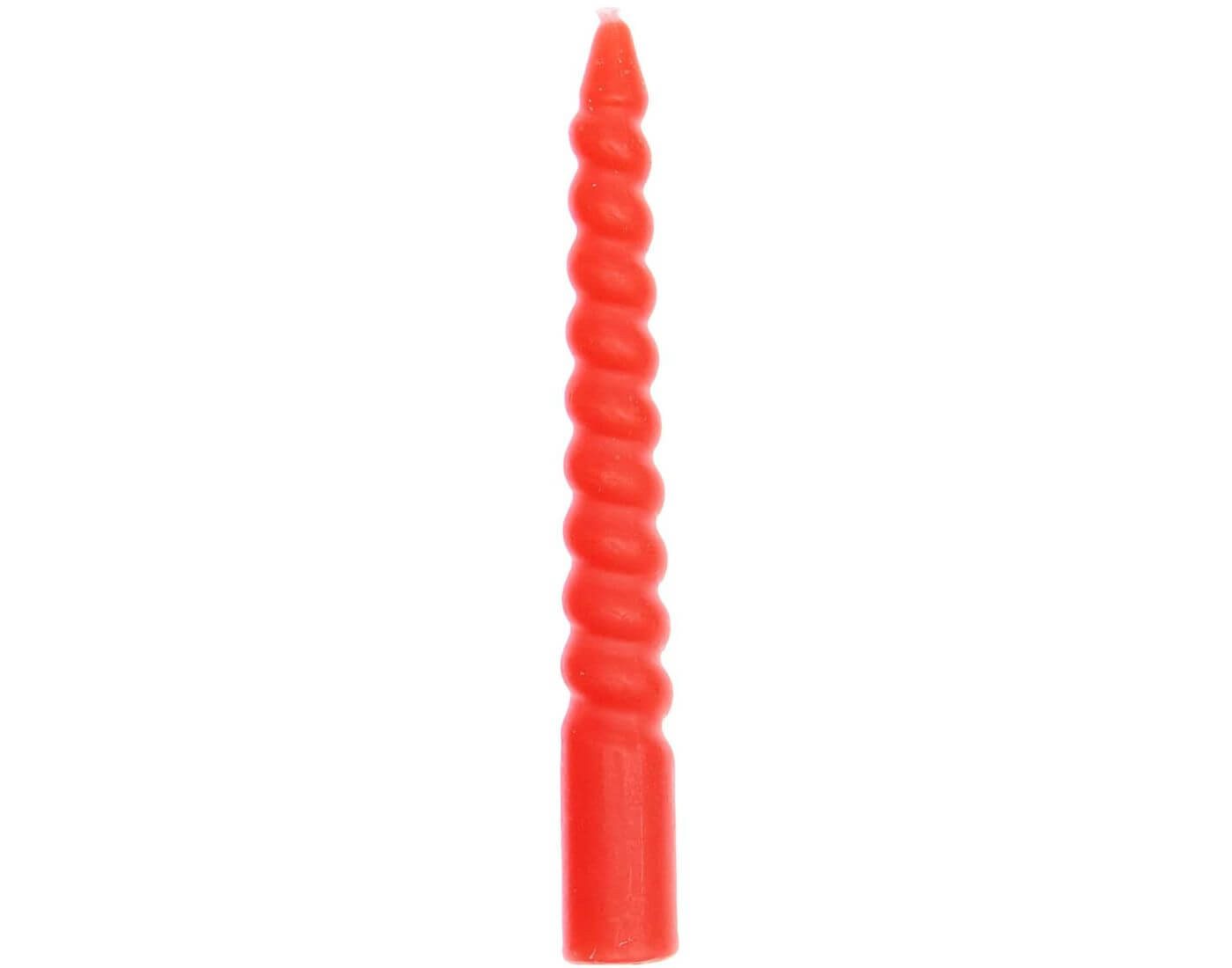 Rico Design Tafelkerze Spiral Kerzen, Rot, 10 Stück von Rico Design