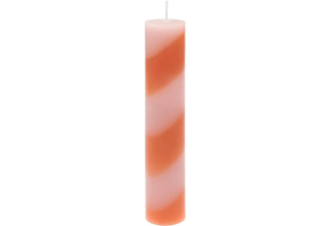 Rico Design Tafelkerze Stabkerze diagonal gestreift - orange/rosa Rico Design Tafelkerze Stabkerze diagonal gestreift - orange/rosa von Rico Design