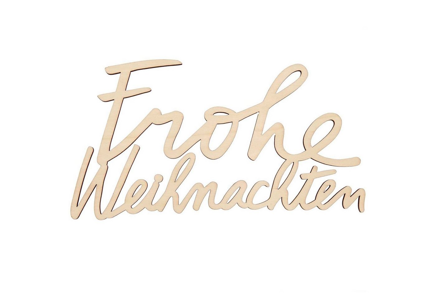 Rico Design Wanddekoobjekt Frohe Weihnachten, magnetisch für Metallringe Ø 25 cm von Rico Design