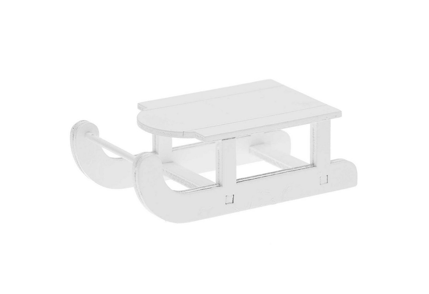 Rico Design Wichtel Miniatur Schlitten 7,5x4x2,5cm - Wichtel- und Puppenhaus von Rico Design