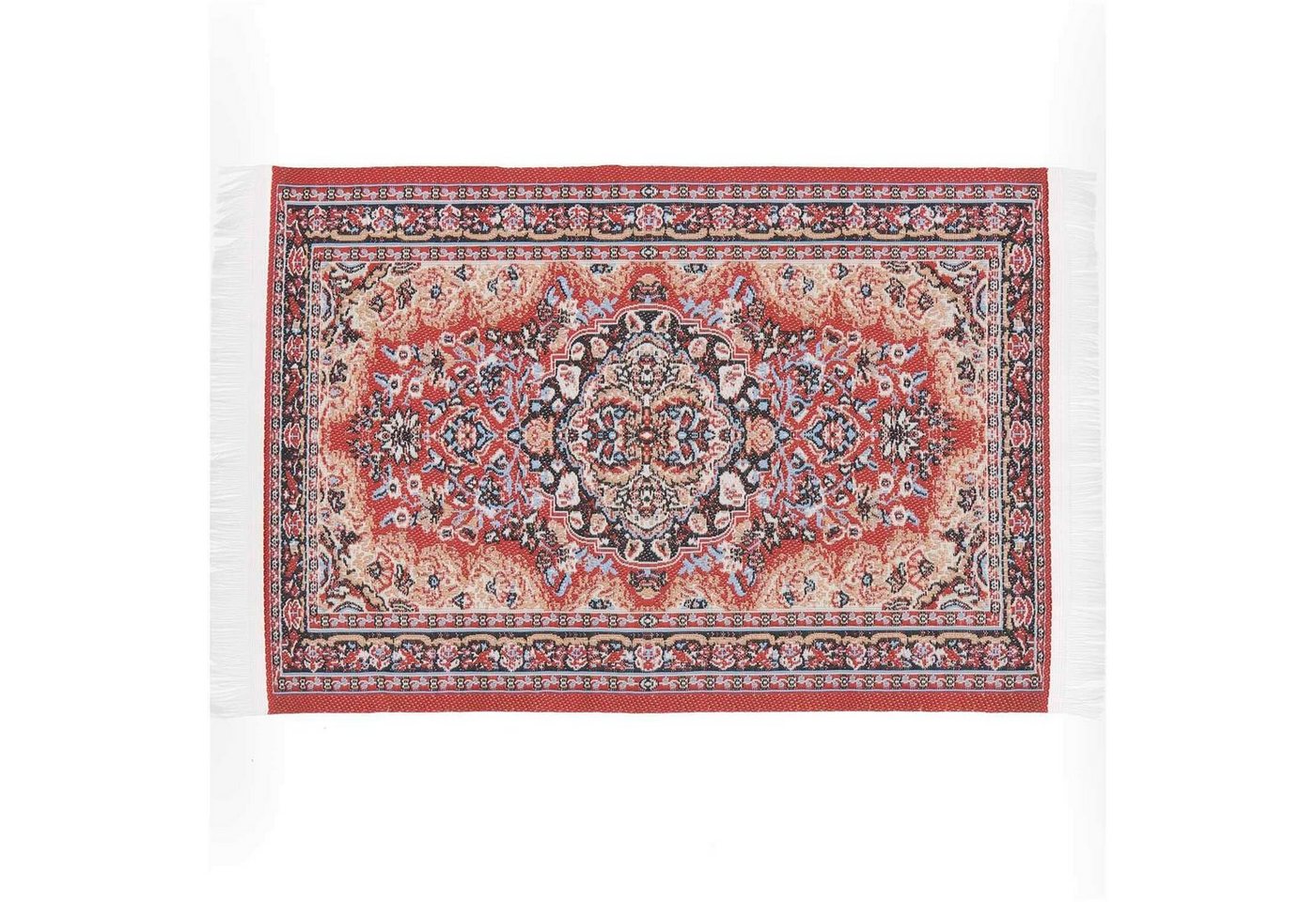 Rico Design Wichtel Miniatur Teppich rot 10x16cm von Rico Design