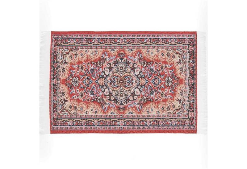 Rico Design Wichtel Miniatur Teppich rot 10x16cm von Rico Design