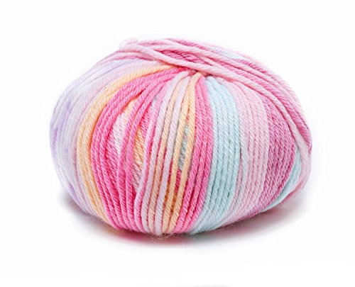 Rico Design Wolle Rico Baby Dream dk, 50g Rosa Mix von Universal Yarn