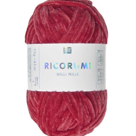 Rico Design Ricorumi Nilli Nilli Chenille Polyester für elegante Amigurumis 25 g von Rico Design