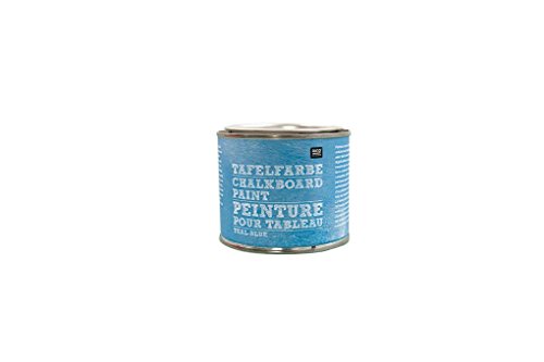Tafelfarbe von Rico Design in der Frabe petrolblau mit 250ml von Rico Design