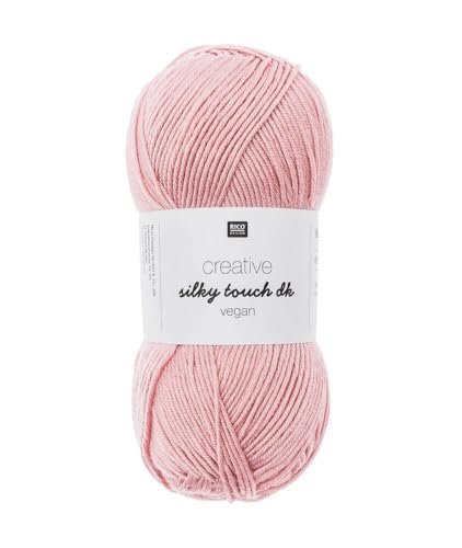Wolle Rico Design – Creative Silky Touch DK – 100 g – 100% Acryl Rose Wolle Rico Design – Creative Silky Touch DK – 100 g – 100% Acryl Rose von Rico Design