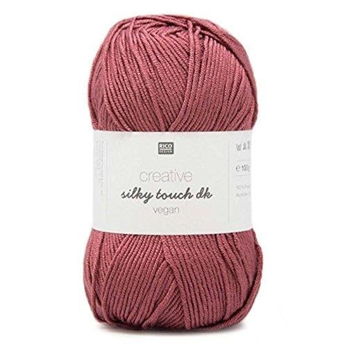 Wolle Rico Design – Creative Silky Touch DK – 100 g – 100% Acryl Rosenholz von Rico Design