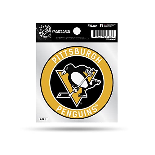 Pittsburgh Penguins Runder Puck 10,2 x 10,2 cm gestanzter Aufkleber Pittsburgh Penguins Runder Puck 10,2 x 10,2 cm gestanzter Aufkleber von Rico Industries