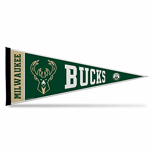 Rico Industries NBA Basketball Milwaukee Bucks Exklusiver Filz-Wanddekoration, 30,5 x 76,2 cm, ideal für Zuhause, Schlafzimmer, Männerhöhle Rico Industries NBA Basketball Milwaukee Bucks Exklusiver Filz-Wanddekoration, 30,5 x 76,2 cm, ideal für Zuhause, Schlafzimmer, Männerhöhle von Rico Industries