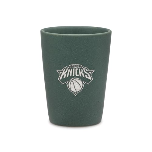 Rico Industries NBA Basketball New York Knicks Sage Keramik-Schnapsglas für Fans, lasergraviert in trendiger Farbe, Einzelschnapsglas, 57 ml von Rico Industries