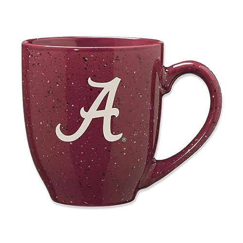 Rico Industries NCAA Alabama Crimson Tide Primary 473 ml Team Color Lasergravur gesprenkelte Keramik-Kaffeetasse Rico Industries NCAA Alabama Crimson Tide Primary 473 ml Team Color Lasergravur gesprenkelte Keramik-Kaffeetasse von Rico Industries