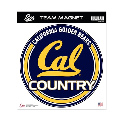Rico Industries NCAA Cal Berkeley Golden Bears Standard-Magnet, rund, 20,3 cm Rico Industries NCAA Cal Berkeley Golden Bears Standard-Magnet, rund, 20,3 cm von Rico Industries