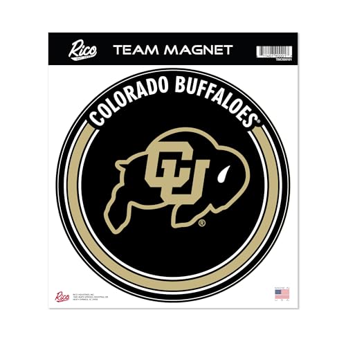 Rico Industries NCAA Colorado Buffaloes Standard-Magnet, rund, 20,3 cm Rico Industries NCAA Colorado Buffaloes Standard-Magnet, rund, 20,3 cm von Rico Industries