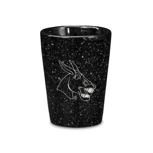 Rico Industries NCAA Fresno State Bulldogs Keramik-Schnapsglas für Fans, lasergraviert in Team-Farbe, Einzelschnapsglas, 57 ml von Rico Industries