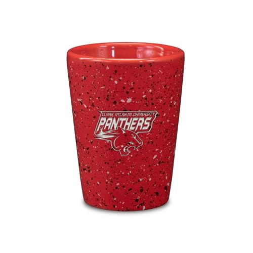 Rico Industries NCAA Fresno State Bulldogs Keramik-Schnapsglas für Fans, lasergraviert in Team-Farbe, Einzelschnapsglas, 57 ml von Rico Industries