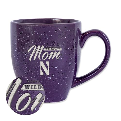 Rico Industries NCAA Northwestern Wildcats Mom Kaffeetasse aus Keramik, 473 ml, Lasergravur, gesprenkelt Rico Industries NCAA Northwestern Wildcats Mom Kaffeetasse aus Keramik, 473 ml, Lasergravur, gesprenkelt von Rico Industries