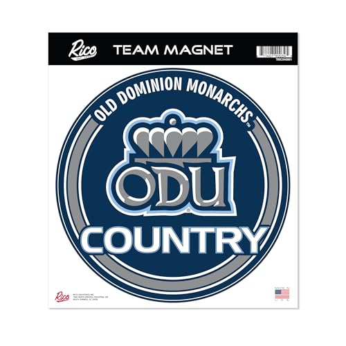 Rico Industries NCAA Old Dominion Monarchs Standard-Magnet, rund, 20,3 cm von Rico Industries