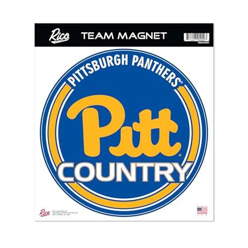 Rico Industries NCAA Pitt Panthers Standard-Magnet, rund, 20,3 cm Rico Industries NCAA Pitt Panthers Standard-Magnet, rund, 20,3 cm von Rico Industries