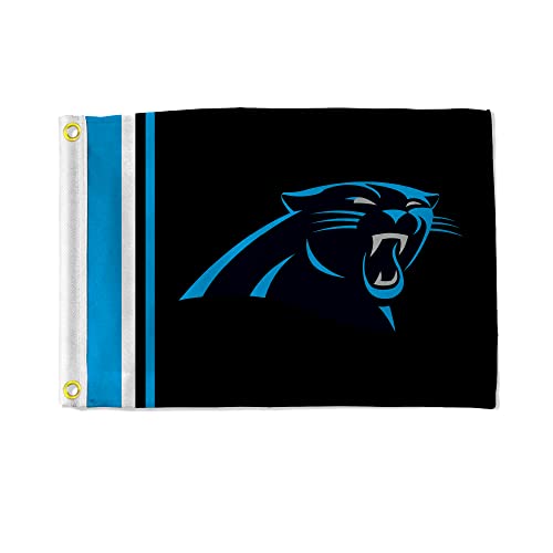Rico Industries NFL Carolina Panthers Streifen 30,5 x 43,2 cm Flagge Utility Flagge – doppelseitig – ideal für Boot/Golfwagen/Zuhause usw. Rico Industries NFL Carolina Panthers Streifen 30,5 x 43,2 cm Flagge Utility Flagge – doppelseitig – ideal für Boot/Golfwagen/Zuhause usw. von Rico Industries