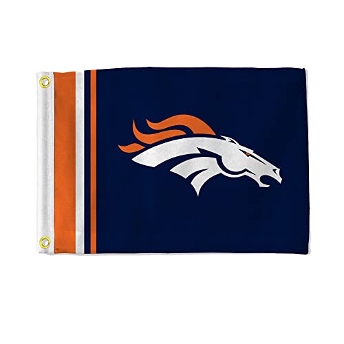 Rico Industries NFL Denver Broncos Streifen 30,5 x 43,2 cm Flagge Utility Flagge – doppelseitig – ideal für Boot/Golfwagen/Zuhause usw. Rico Industries NFL Denver Broncos Streifen 30,5 x 43,2 cm Flagge Utility Flagge – doppelseitig – ideal für Boot/Golfwagen/Zuhause usw. von Rico Industries