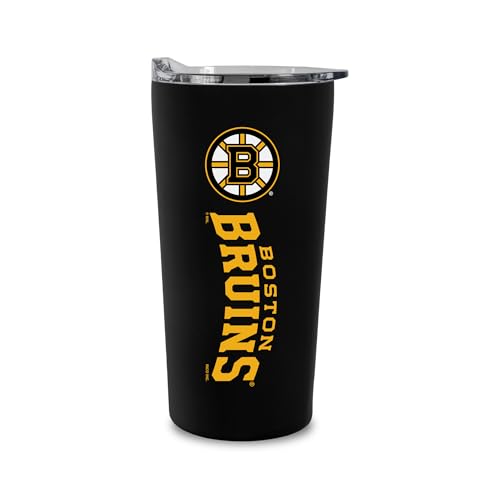 Rico Industries NHL Hockey Boston Bruins Trinkbecher, weich, griffig, 530 ml Rico Industries NHL Hockey Boston Bruins Trinkbecher, weich, griffig, 530 ml von Rico Industries