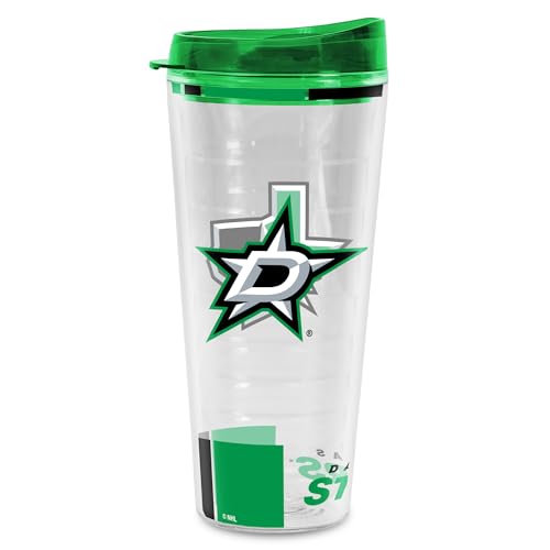 Rico Industries NHL Hockey Dallas Stars Classic Doppelwandiger Tritan-Becher, 590 ml Rico Industries NHL Hockey Dallas Stars Classic Doppelwandiger Tritan-Becher, 590 ml von Rico Industries