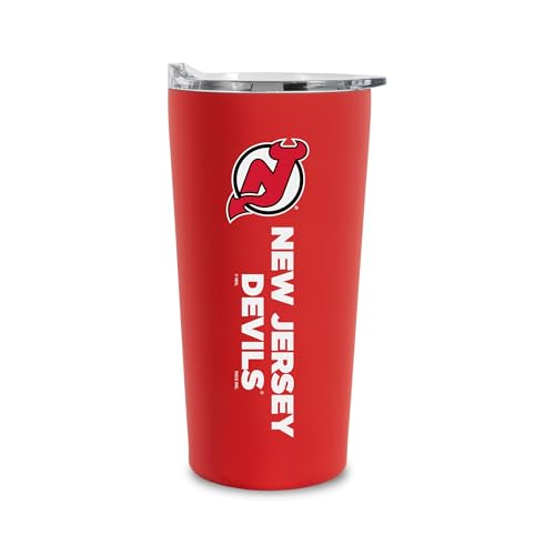Rico Industries NHL Hockey New Jersey Devils Trinkbecher, weich, griffig, 530 ml Rico Industries NHL Hockey New Jersey Devils Trinkbecher, weich, griffig, 530 ml von Rico Industries