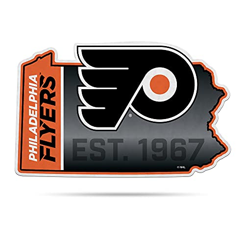 Rico Industries NHL Philadelphia Flyers Wimpel in Staatsform, geschnitten, Heim- und Wohnzimmer-Dekoration, weicher Filz, EZ zum Aufhängen Rico Industries NHL Philadelphia Flyers Wimpel in Staatsform, geschnitten, Heim- und Wohnzimmer-Dekoration, weicher Filz, EZ zum Aufhängen von Rico Industries