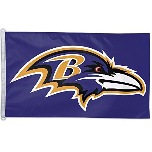 Wincraft Baltimore Ravens American Football NFL Hissfahne 150 x 90 cm Wincraft Baltimore Ravens American Football NFL Hissfahne 150 x 90 cm von Rico Industries