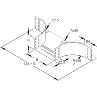 Rico Anbau-T-Stück 200x100mm 153W15-200-B - 153W15-200-B Rico Anbau-T-Stück 200x100mm 153W15-200-B - 153W15-200-B von Rico