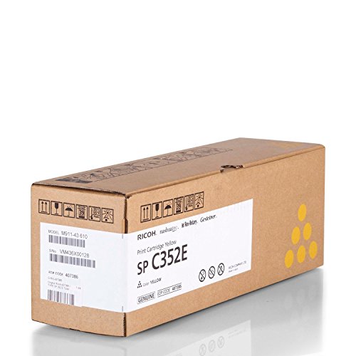 RICOH Print Cartridge Yellow SP C352E von Ricoh