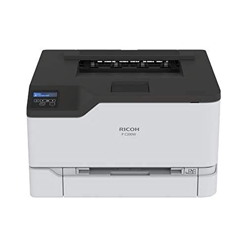 Ricoh C200W - Drucker - Farbe - Duplex - Laser - A4 - 2400 x 600 dpi - bis zu 24 Seiten/Min. (einfarbig) von Ricoh