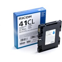 Ricoh Original Type GC 41CL Druckerpatrone cyan 600 Seiten (405766) für 2100N, 3110DN/DNw/SFNw, 3100SNw, 3120B SFNw von Ricoh