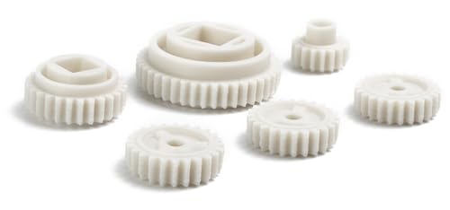 Kit Zahnräder Kompatibel mit iRobot ROOMBA Serie 500/600/700, Graue oder Schwarze Box, Reparatursatz mit 6 Teilen, Höhere Haltbarkeit als das Original CHM, Ersatzteile für Staubsauger von Ricreo