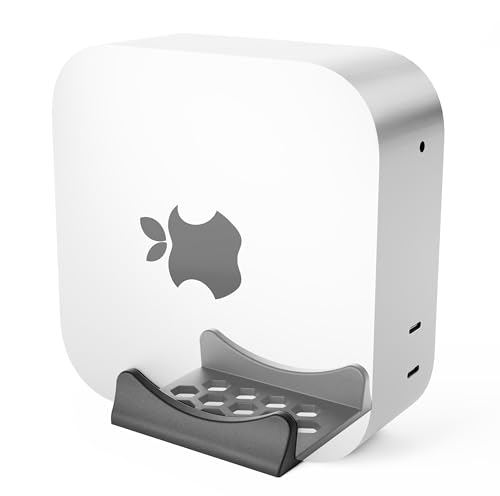 Vertikaler Ständer für Mac Mini M4 platzsparendes Design kompatibel verbesserte Belüftung bequemer Zugang hohe Präzision stabile Basis optimierte Kühlung minimalistisches Schreibtischzubehör Vertikaler Ständer für Mac Mini M4 platzsparendes Design kompatibel verbesserte Belüftung bequemer Zugang hohe Präzision stabile Basis optimierte Kühlung minimalistisches Schreibtischzubehör von Ricreo