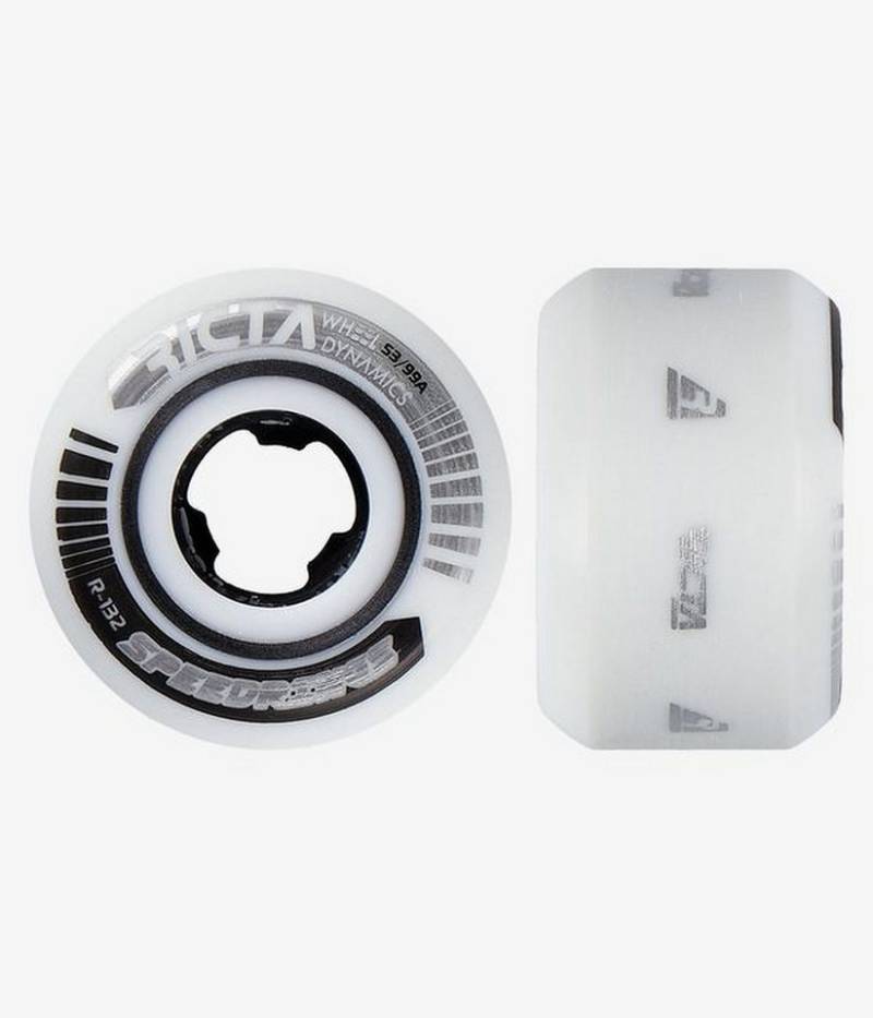 Ricta Wheel Dynamics Skateboard Ricta Speedrings Wide Rollen 53 mm 99A (4er Pack) von Ricta Wheel Dynamics