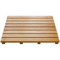 Ridder - Holzvorlegerost Grating natur 52x52 cm - natur von Ridder