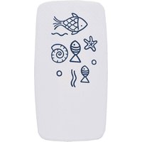 Badewanneneinlage Neptun ca. 38x72 cm, blau, 100% TPE von Ridder