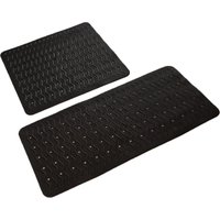 Badewanneneinlage Playa ca. 38x80 cm, schwarz, 100% TPE von Ridder