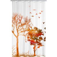Duschvorhang Textil Jardin ca. 180x200 cm inkl. Ringe von Ridder