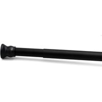 Duschvorhangstange Ø 25 mm telskopierbar von 110 - 185 cm, schwarz von Ridder