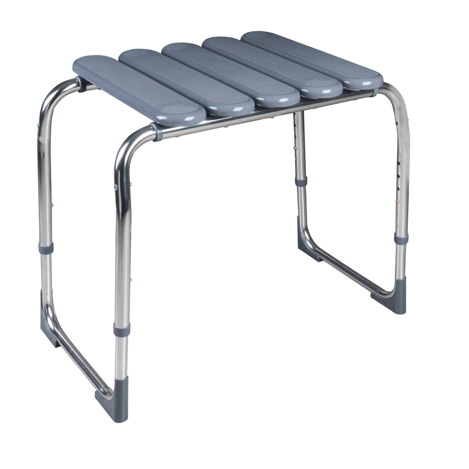 Ridder Bad-Hocker 'Go' höhenverstellbar zementgrau 62,8 x 33,3 x 41,7 - 54,2 cm Ridder Bad-Hocker 'Go' höhenverstellbar zementgrau 62,8 x 33,3 x 41,7 - 54,2 cm von Ridder