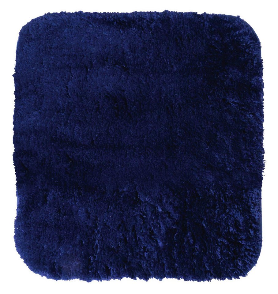 Ridder Badematte Chic dunkelblau, Höhe 3 mm, 100% Polyester-Microfaser von Ridder