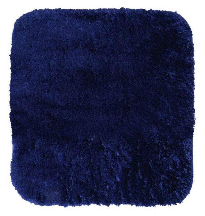 Ridder Badematte Chic dunkelblau, Höhe 3 mm, 100% Polyester-Microfaser von Ridder