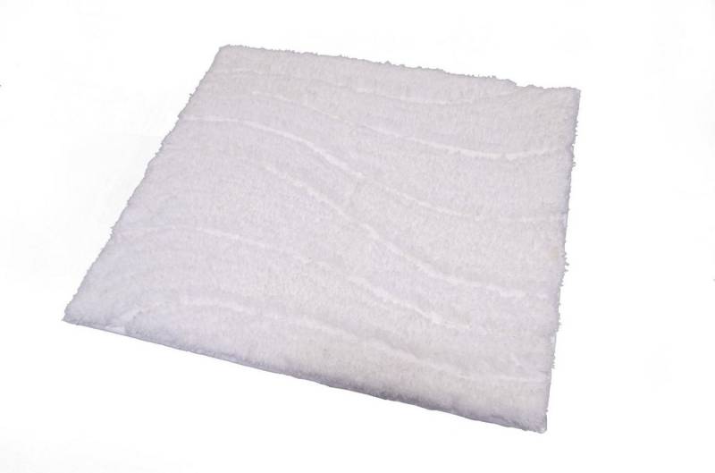 Ridder Badematte La Ola weiß, Höhe 55 mm, 100% Polyester-Microfaser von Ridder
