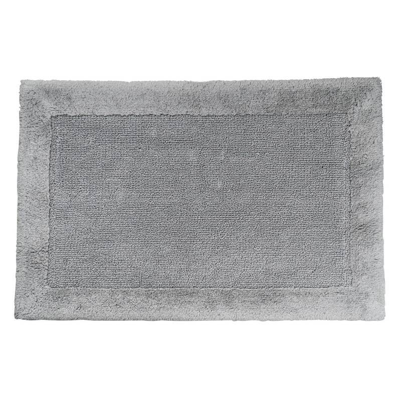 Ridder Badezimmerteppich 'Amelie' grau 90 x 60 cm von Ridder